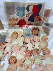 Antique 1930 s Queen Holden Family Of Paper Dolls Paper Doll Lot  1938