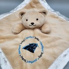 Carolina Panthers Lovey Security Blanket Bear Baby Fanatic Plush Nfl Football