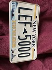 New York State License Plate Excelsior