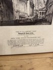 Edward D  Jones   Co  Framed New York Stock Exchange Certificate Signed