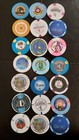 Lot Of 42 Las Vegas Casino Chip Collection 18 Closed Casino Chips 2  5 Chips        