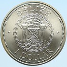 2002 Belize -  1 Dollar - Mayan King - 1 Oz Mint Bu  925 Silver Crown - Beauty 
