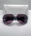 Michael Kors Women s Aviator Sunglasses Black Metal Frame Purple Plastic Lens