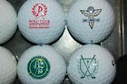 Set Of  12 Golf Ball Collectible Logo Country Club   Course   Links
