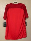 Nike Men Size L Red Usa Dry Short Sleeve Soccer Jersey