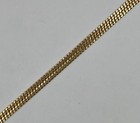 14k Solid Yellow Gold Miami Cuban Link Chain 22  2mm