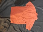 The North Face Men s M Orange Button-up Short Sleeve Fishing Shirt Vent Pocket