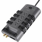 Belkin 12-outlet Pivot-plug Surge Protector 4320j 8ft Cord