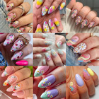 Flower Nail Art Stickers Decals 5d Flowers Nail Stickers Summer Daisy Sunflower 