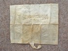 1599 Warwickshire 16th Century Elizabethan Manuscript Vellum Deed Document