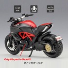 2013 Ducati Diavel Carbon Diecast Motorcycle Model 1 18 Scale Motorcycle Toys 