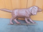 Golden Retriever Full Size Copper Vintage Weathervane