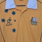Australia Wallabies Rugby Union S s Jersey Shirt World Cup Size M Irb