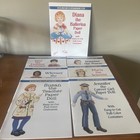 Vintage Dover Activity Books Lot Of 7 Paper Dolls With Costumes Uncut 2000