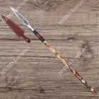 Custom Handmade Forged Carbon Steel Hunting Boar Spear With Leather Sheath V