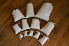 Reusable Eco Friendly Cotton Drawstring Muslin Bags  natural Color - Samples