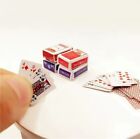 Dollhouse Poker Model Card Deck Set Miniature Playing Cards Accessories 1 12