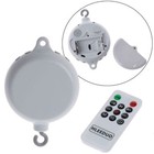 Baby Mobile Crib Bed Bell Toy Support Tf Card Music Box With Remote Control