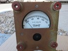 Vintage Jbt Triplett Ac Voltage   Frequency Meter Gauges Usa Steampunk Avionics