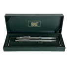 Cross Classic Century Chrome Pen   Pencil Set W  Original Case Silver Tone
