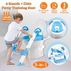 Kids Potty Training Seat With Step Stool Ladder For Child Toddler Toilet Chair