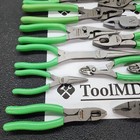 Snap-on Tools Usa New 16pc Green Plier cutter stripper Set Ln47acf Hl138acp 