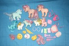 Vintage Lot Of My Little Pony Dolls Hasbro   Accessories 1980s Unicorn Remco