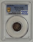 1279 Great Britain Edward I  edward Longshanks  Silver Penny Graded Xf40 By Pcgs