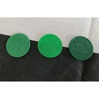 Vintage Plastic Missouri Sales Tax Tokens Red And Green