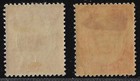 Jamaica 1912-16 Kgv 1d  Both Colours Scott 61  61a  Scarlet And Carmine    a4349