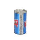 Vintage Point Empty Beer Can Bottom Opened Straight Steel 20-15