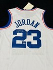 Michael Jordan Signed All-star Nba Basketball Jersey Coa