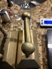 Pair Of Vintage Brass Footman  Great  Patina 2lbs 14 5oz Photos Show The Age