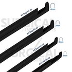 4 Pcs Kerrison Rongeurs 7  Black  1  2  3  4mm  45 Degree Up Cervical German Gr