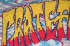 Grateful Dead Psychedelic Wall Hanging - Hand Crafted - Black Light