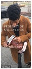 Sterling Shepard New York Giants Signed Autographed Nfl Football Proof