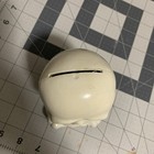Vintage 1960s 70sskull Halloween Blow Mold Piggy Bank Plastic Made In Hong Kong
