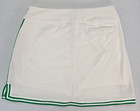 Lady Hagen Wms L Golf Skort Tummy Control Stretch White Kelly Green