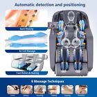 4d Massage Chairs Ai Voice Control Zero Gravity Full Body Shiatsu Scan Recliner