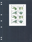 1 3 Off  12 00 Scott Value  - 1999 Haiti Frogs Lizards Reptiles S s Mnh Nh Umm
