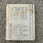 Vintage Sewing Pattern Mccall s 3432 1955 Misses Dress Complete Size 18