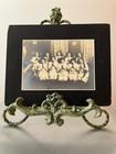 Lot Of 2 Antique  slumber Party  Silverprint Photo Portraits Circa 1900-1915