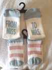 No Boundaries-novelty Bride bridal Party Crew Socks-size 4-10  1-pr 