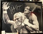 Hulk Hogan Signed 16x20 Photo Rocky Iii W sylvester Stallone Jsa Wwe wwf wcw