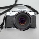 Pentax Asahi K1000 35mm Slr Film Camera W Smc Pentax-a 1 2 50mm Lens Kit Tested