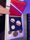 1976 Bicentennial 3 Silver Coin Proof Set U s  Mint Government Packaging Ogp