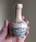 The Jorum Roderick Dhu Old Highland Whisky Glasgow Antique Stoneware Mini Jug