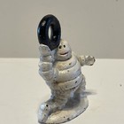 Michelin Man Figurine Cast Iron With Painted Antique Finish Original