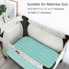 Pack And Play Sheets Fitted Quilted Waterproof Protector  2 Pack Playard Mattres