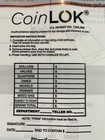 Qty 50 Controltek 14 5 X 25 Coinlok  Clear  Dual Handle Deposit Coin Bags Sealed